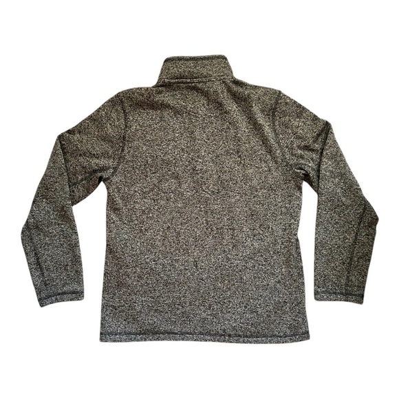 Eddie Bauer Men's Radiator Fleece Snap Mock Neck Sweater - Picture 2 of 7